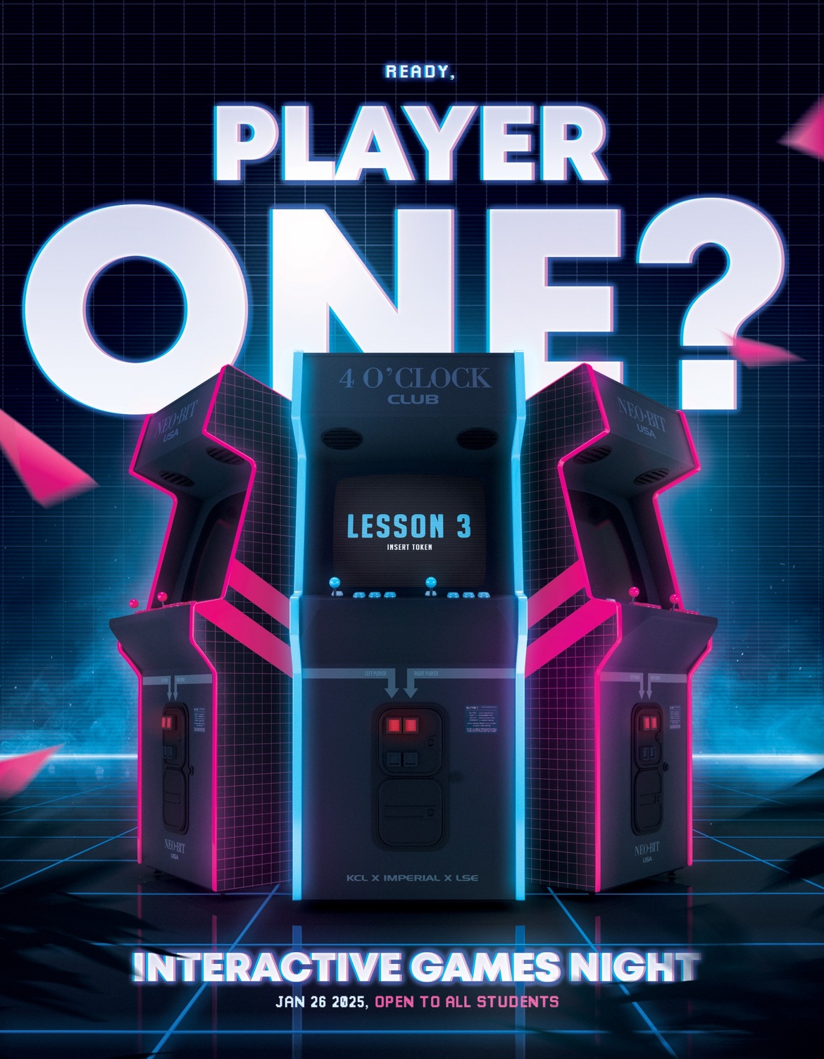 4 O'CLOCK CLUB: Lesson 3